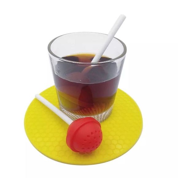 Lollipop Silicone Tea Infuser w/ free Mystery Tea - Picture 6 of 6